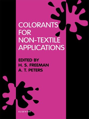 cover image of Colorants for Non-Textile Applications